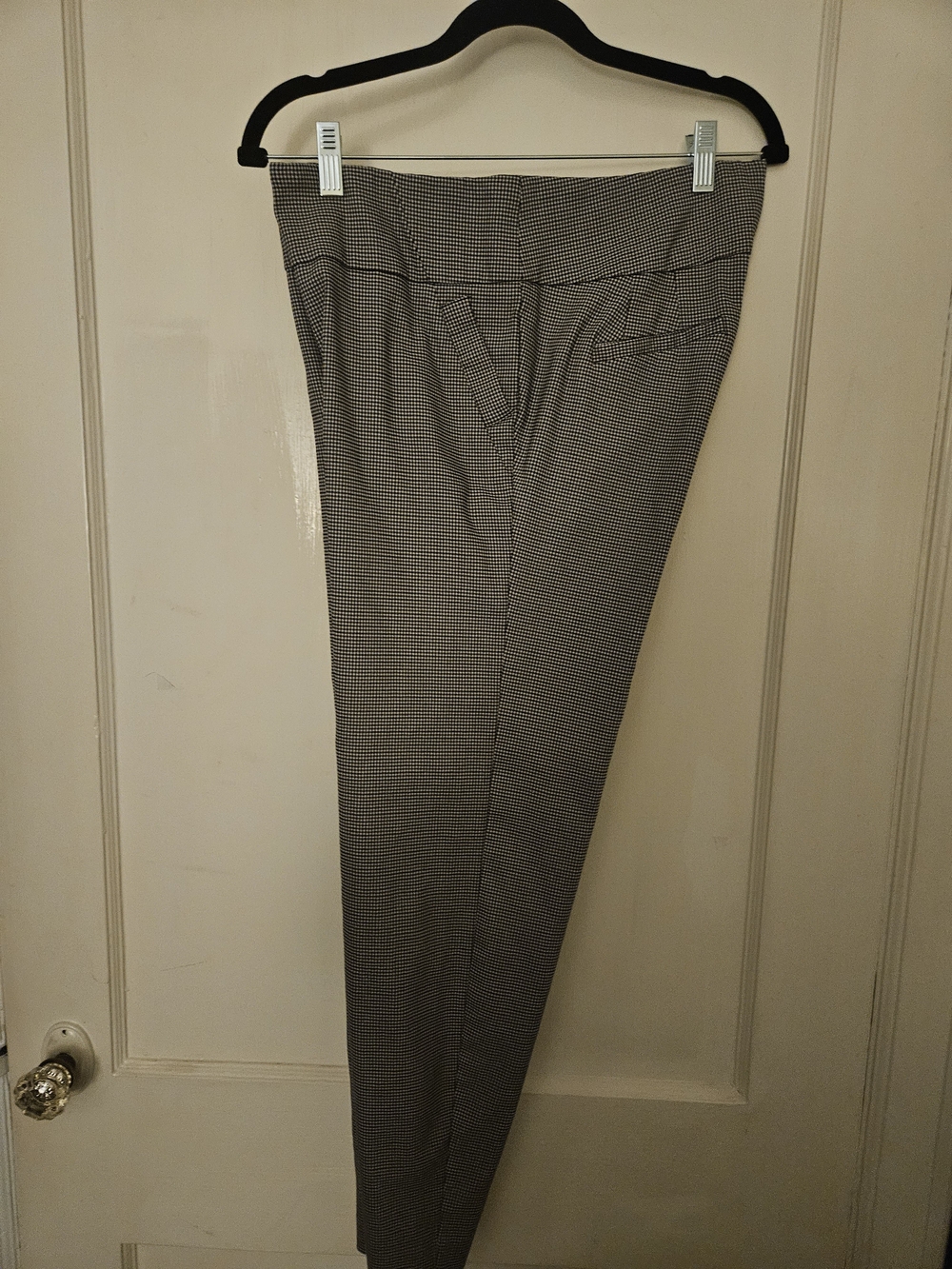 Soho- Classic Women's Houndstooth Dress Pants